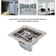 thumbnail image 3 of Pestillo De Puerta De Remolque, Uso Amplio, Superficie De Alta Dureza, Pestillo De Caja De Herramientas Pulido, Acero Inoxidable Para Gabinete De Distribución De Energía, 3 of 7