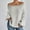 Gray, variant on Sentmoon Clothes Women Round Neck Long Sleeve Striped 90s Outfits for Women Oversized Warm Loose Flowy Tops for Women Delightful Fall and Winter for Business Casual Beige XL