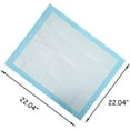 thumbnail image 7 of kathson 50 Pcs Rabbit Pee Pads Bunny Toilet Training Pad Guinea Pig Leak Proof  Super Absorbent Mats Diaper Small Animals Disposable Diaper Cage Liner for Chinchillas Hamsters Cat Puppy 22" x 22", 7 of 7