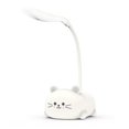 thumbnail image 1 of LED Lamp Light Cute Cat Design Reading Light Flexible Neck Night Bed Lamp 9*7*18CM Solid Color  Blue, 1 of 3