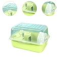 thumbnail image 6 of TOOYFUL Large Hamster Cage,Small Animal Cage,Ventilation,Cute Small Pets Habitat Mice and Rat Habitat Hamster Habitat for Gerbils Rats green, 6 of 10