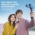 thumbnail image 2 of Wireless Lavalier Microphone for iPhone iPad Android with Charging Case,One Pairing Two Mic for Video Recording Podcast Microphone Live Equipment, 2 of 29