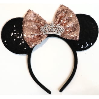 Disney Parks - Minnie Mouse Ears Headband- Sequined Rose  display picture 2