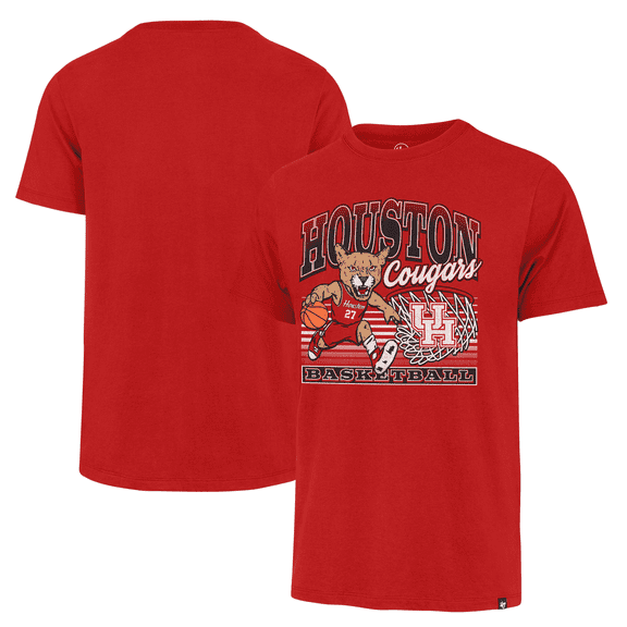 Men's '47 Red Houston Cougars Regional Franklin T-Shirt