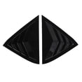 thumbnail image 1 of Pair Rear Window Shutters Privacy Protection Temperature Reduction Vent Shutters Sun Shade For Fiesta MK7 7.5 2008-2017 Gloss Black, 1 of 4