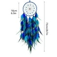 thumbnail image 3 of Boho Dream Catcher with Feathers - Handmade Wall Hanging Ornament for Bedroom, Living Room, and Home Decor, Spiritual Gift & Car Mascot, 3 of 4