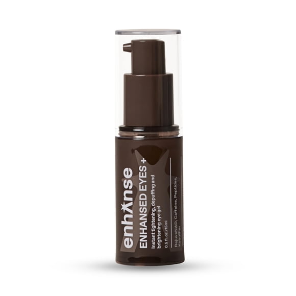 Gel para ojos ENHANSE 15 ml con cafeína y péptidos, efecto iluminador