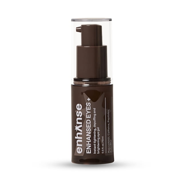 Gel para ojos ENHANSE 15 ml con cafeína y péptidos, efecto iluminador