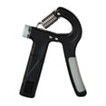 thumbnail image 1 of Ejercitador de dedos con contador, fortalecedor de agarre de mano con resistencia ajustable para Negro, 1 of 9
