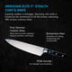 thumbnail image 2 of Cuchillo de chef Messermeister Meridian Elite 9 pulgadas Stealth, 2 of 5