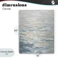 thumbnail image 4 of Stupell Industries Shallow Reflections Calm Sea Canvas Wall Art, design by Riley B, 4 of 8