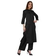 thumbnail image 2 of Bimba Traditional Indian Solid Dress For Women Indian Ethnic Kurta And Pants Palazzo Set, 2 of 7