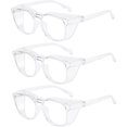 thumbnail image 1 of Safety Glasses Square Round Goggles Anti Fog Anti Pollen Blue Light Blocking Glasses For Men Women, 1 of 4