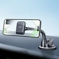 thumbnail image 5 of A2C Extra Strength Magnetic Car Dashboard and Windshield Mount Phone Holder with Flexible Gooseneck - Black, 5 of 5