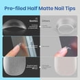thumbnail image 4 of Kit de uñas de gel con forma de almendra con forma de escarabajos con 504 puntas, 4 of 6