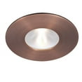 thumbnail image 3 of WAC Lighting Tesla 1-Light 2in LED Energy Star Round Trim Glass Lens with Light Engine in Brushed Nickel, 3 of 3