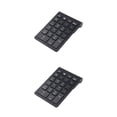 thumbnail image 1 of Matsuzay Teclado negro 22 teclas MIni Numpad Teclado numérico Bluetooth Compatible con sistema Windows Android Nuevo Type1 NO1, 1 of 5