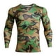 thumbnail image 5 of Soidarity Conjuntos de ropa interior térmica de invierno para hombres, deportes al aire libre, calzoncillos largos, entrenamiento comprimido, Uniforme atlético Verde oscuro L, 5 of 6