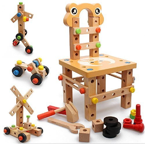 building toys with screws