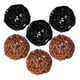 thumbnail image 1 of 6 Unids De Mimbre De Mimbre 6 Cm Rural Decoraciones Tienda Adornos Suministro Para DIY Jarrón Bowl Relleno Muestra Jardín Iluminación Dec café negro mezclado perfecl Bola de ratas de ratán natural, 1 of 7