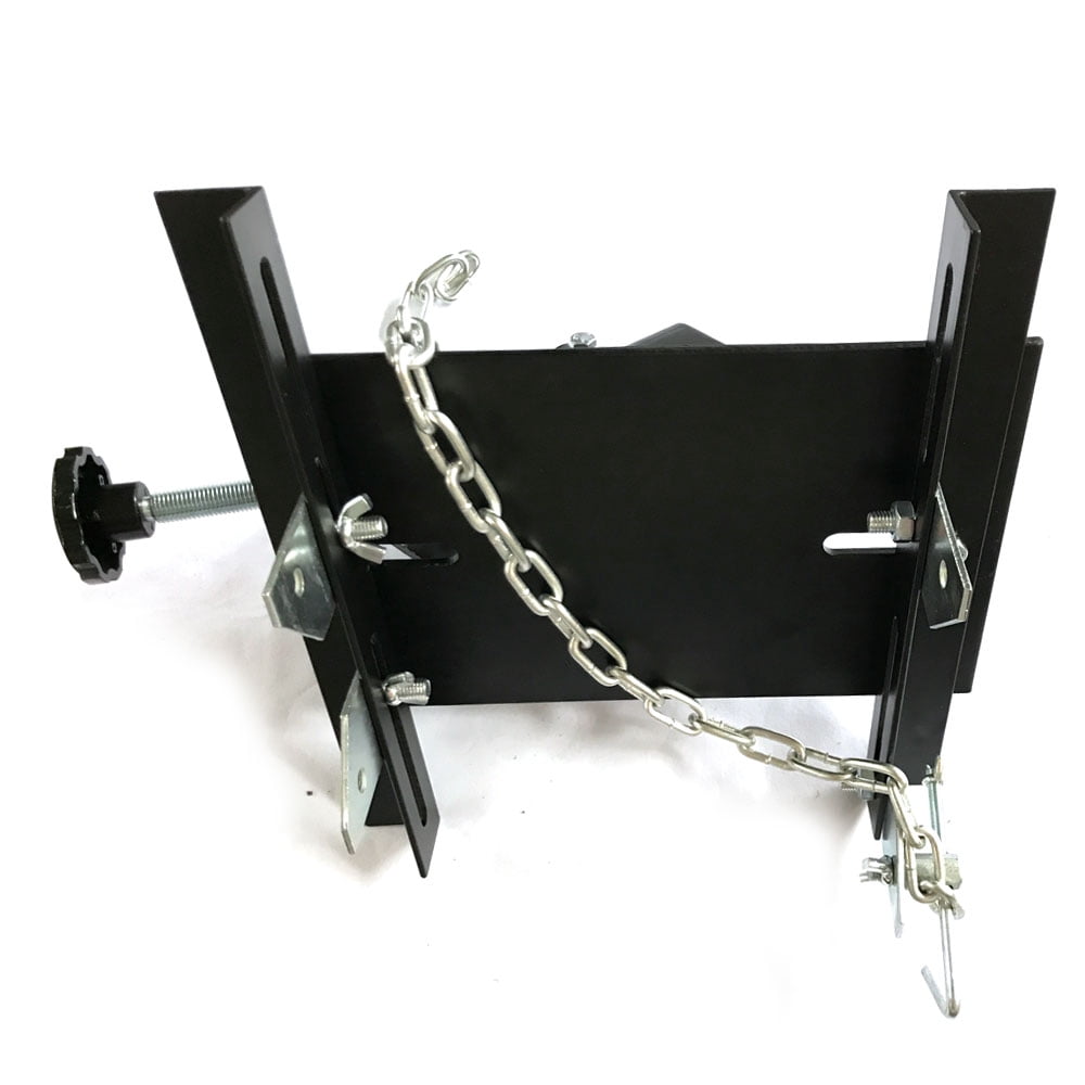 Ktaxon 0.5 Ton Transmission Jack Adapter Gearbox Trolley Jack Cradle Support Plate, Black