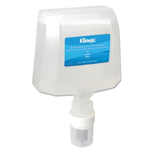 Kleenex Moisturizing Foam Hand sanitze, Cucumber, 1200mL, 2/Carton