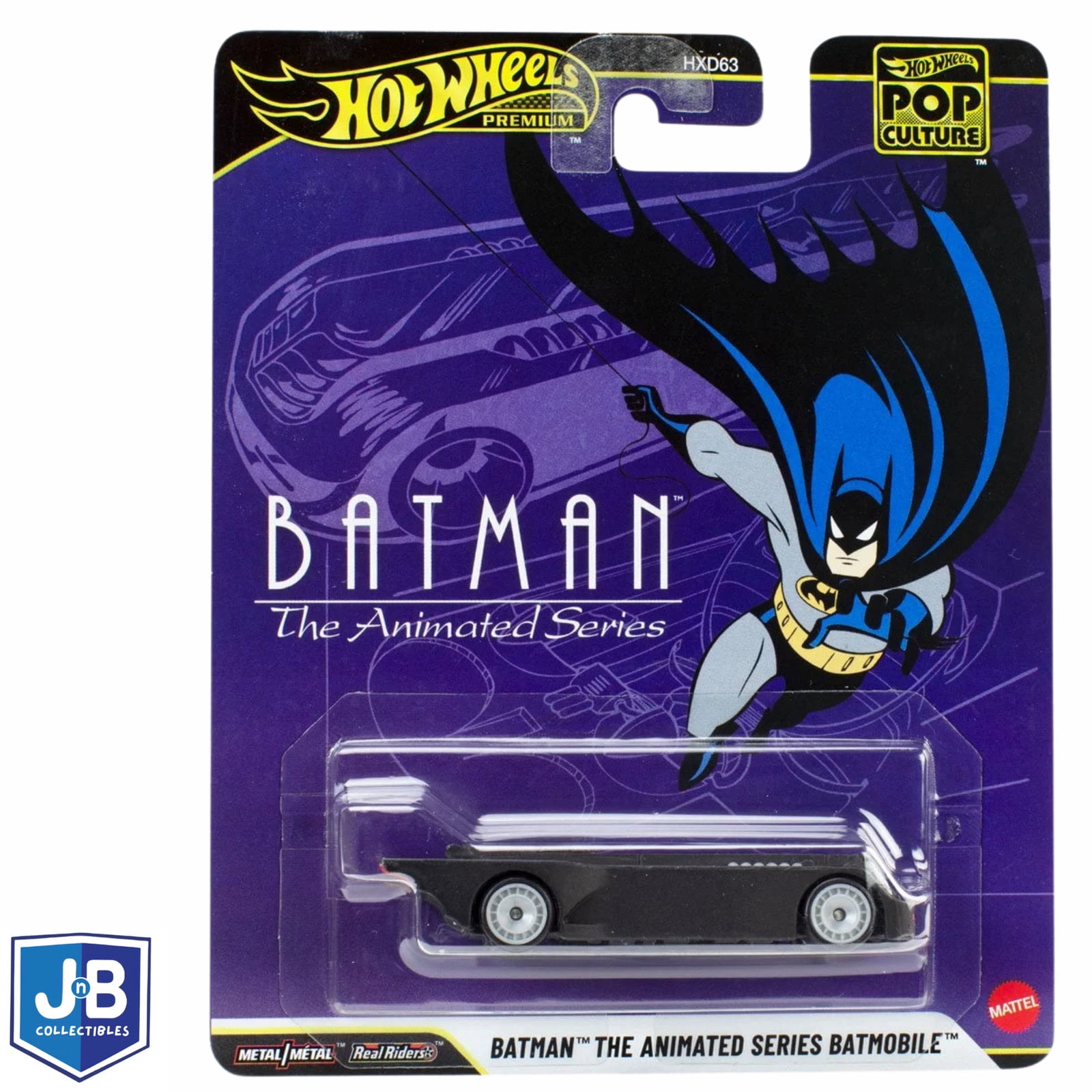 1:18 SCALE 1995 BATMAN FOREVER BATMOBILE BY HOT WHEELS - Walmart.com