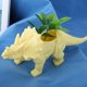 thumbnail image 2 of Maceta de Cactus Triceratops Apalfuy decoración de jardín amarillo, 2 of 7