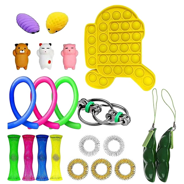 Juguete sensorial Push Bubble Fidget para aliviar el estrés del autismo