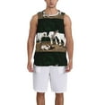 thumbnail image 6 of Rocae Cute Goat Baby for Men's Basketball Jersey Lightweight and Breathable Athletic Tank Top,Quick-Drying Sports Jersey XX-Large, 6 of 9