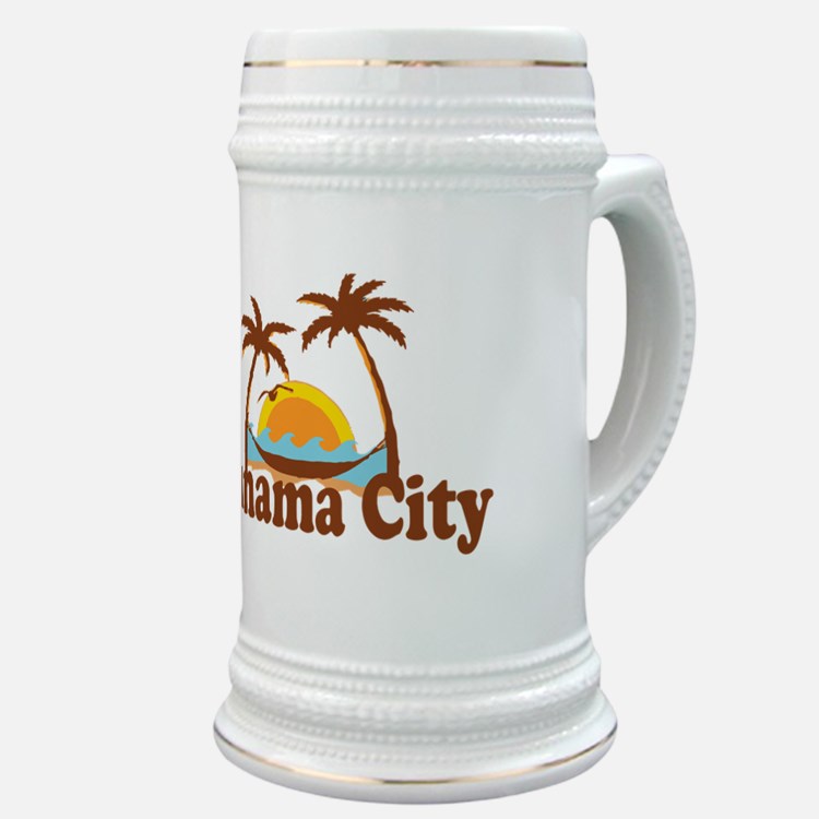 Souvenirs 22oz Panama City Beach (blue) Tm W/sx12 Walmart Inventory
