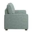 thumbnail image 4 of Weston Home Svolvar Modern Fabric Upholstered Square Arm Accent Chair, Sea Mist Green Fabric, 4 of 7