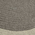 thumbnail image 6 of Colonial Mills Rug HN11R024X072 2 x 6 ft. Hudson Oval Braided Rug  Brown, 6 of 7