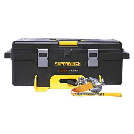 Pulley Shackle - SUPERWINCH 1140222 Portable Electric Winch,Galvanized Steel G5106355