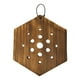 thumbnail image 4 of Maceta de pared con soporte de helecho de cuerno de ciervo que ahorra espacio para plantas verticales, maceta colgante resistente con de madera Hexagonal, 4 of 8
