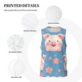 thumbnail image 3 of Sikiie Cute Pig Flowers Basketball Jersey Reversible Men's Mesh Athletic Sports Shirts Training Practice S-4XLSmall, 3 of 6