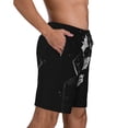 thumbnail image 3 of Jujutsu Kaisen Men's Swim Trunks Quick Dry Board Shorts Bathing Suit Swimsuits Beach Shorts with Mesh Lining, 3 of 7