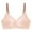 Pink, variant on Hontri Wireless Full Coverage Sports Bra Women's No Underwire Bralette - Full Coverage Soft Support Sports Bra - Comfortable Everyday & Light Workout Bra (S-XXL) (Black | L)
