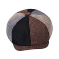 thumbnail image 2 of Boina, gorra plana de regalo británica para hombres, mujeres, adultos, viajes, compras, camping. Vistoso, 2 of 9