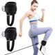 thumbnail image 1 of 1 Pair Fitness Ankle Strap For Cable Machine, Adjustable Women Men Ankle Strap Kickbacks With Fixed Rope, Foot Legs Muscle Strength Exercises, Gym Glu, 1 of 5