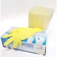 thumbnail image 2 of Guantes descartables Ambiderm Plus color amarillo talle S de látex con polvo x 100 unidades, 2 of 4
