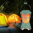 thumbnail image 3 of tredstone Lantern Outdoor Backpacking LED 1200-7000K Tent Lamp Flashlight Solar Rechargeable Hanging Night Safety Light Torch Green, 3 of 6