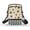 Sunflower and Bee Pattern, variant on HELLHERO Colorful Eggs with Adjustable Strap Women Messenger Bag, Polyester Shoulder Bag for Unisex