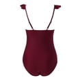 thumbnail image 4 of MKLEKYY Traje De Baño Mujer Natacion 2023 Solid Bikini Swimsuit Women'S Sexy Little Ruffle Swimsuit, 4 of 5