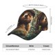thumbnail image 2 of Fotbe Jungle Hat Bear Gorro Clásico de Béisbol, Gorra Ajustable con Broche Snapback, Gorro de Exterior de Algodón Suave, 2 of 6