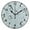 Black, variant on 9.84in Elegant Birds PVC Canvas Wall and Table Clock with Canvas Texture, Black or Gold Hands