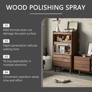 GWAAMB Beeswax Spray, Natural Beeswax Spray Furniture Polish, The Original Micro Molecularized Beewax Care Restorer for Living Rooms,Kitchens,Wood Furniture Floors,120ML/4 OZ