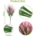 thumbnail image 2 of Artificial Boxwood Stems Faux Plants Shrubs, Fake UV Resistant Greenery Foliage Spring for Farmhouse, Home, Garden, Office, Patio, Wedding and Indoor Outdoor Decor, 2 of 5