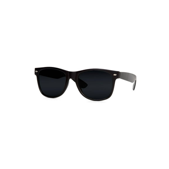 Blues Brothers horn-rimmed Dark Black Sun Glasses , Black