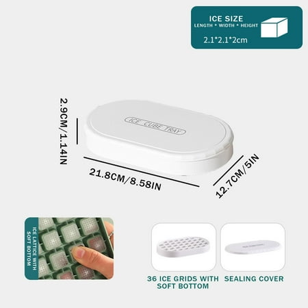 

KUNPENG Ice Mould Silica Gel Ice Lattice Ice Box Ice Storage De Decor